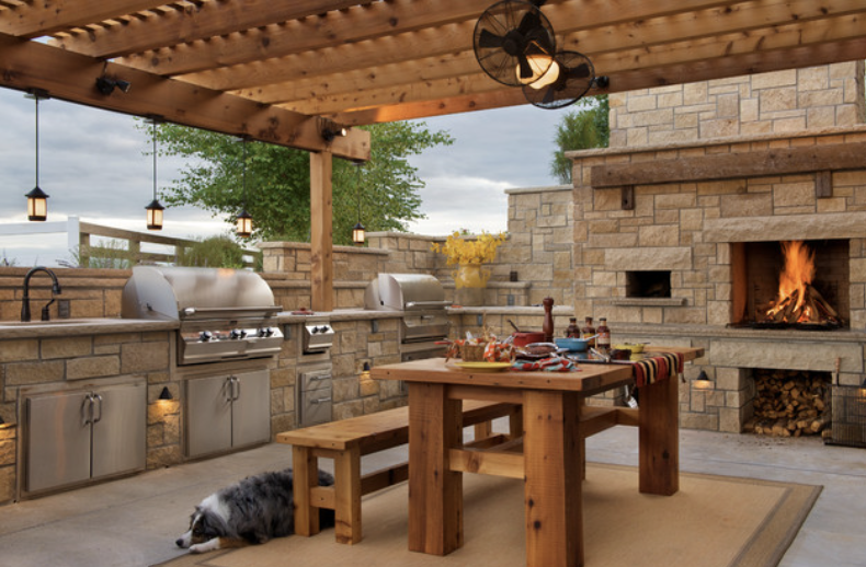 Outdoor Phoenix Arizona Kitchen Design Ideas HomeStyle Insider